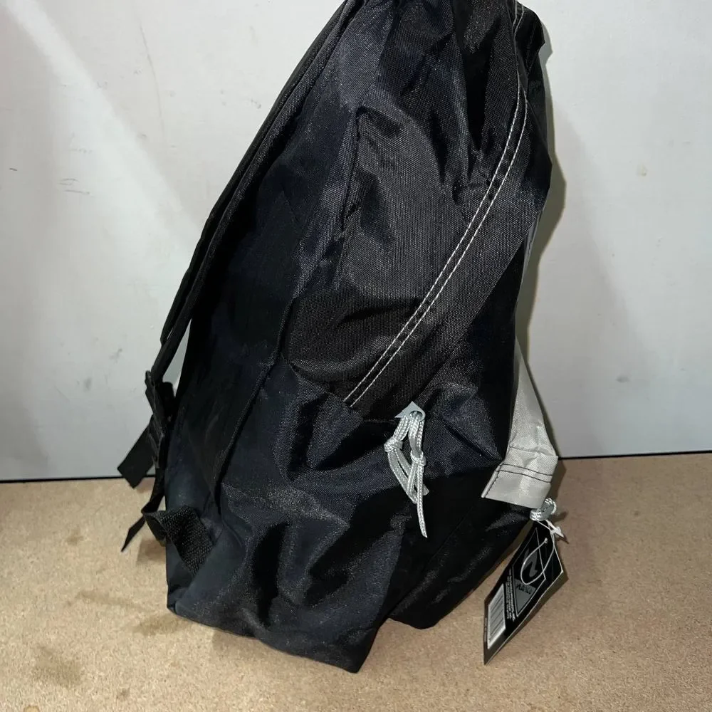Vintage Orlando Magic Backpack Bag Black NBA Nasco Lightweight Printed